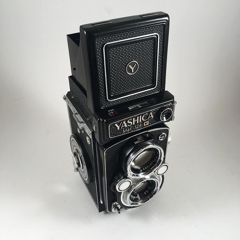 Yashica Mat 124G Argent & Yashinon 80mm 3.5