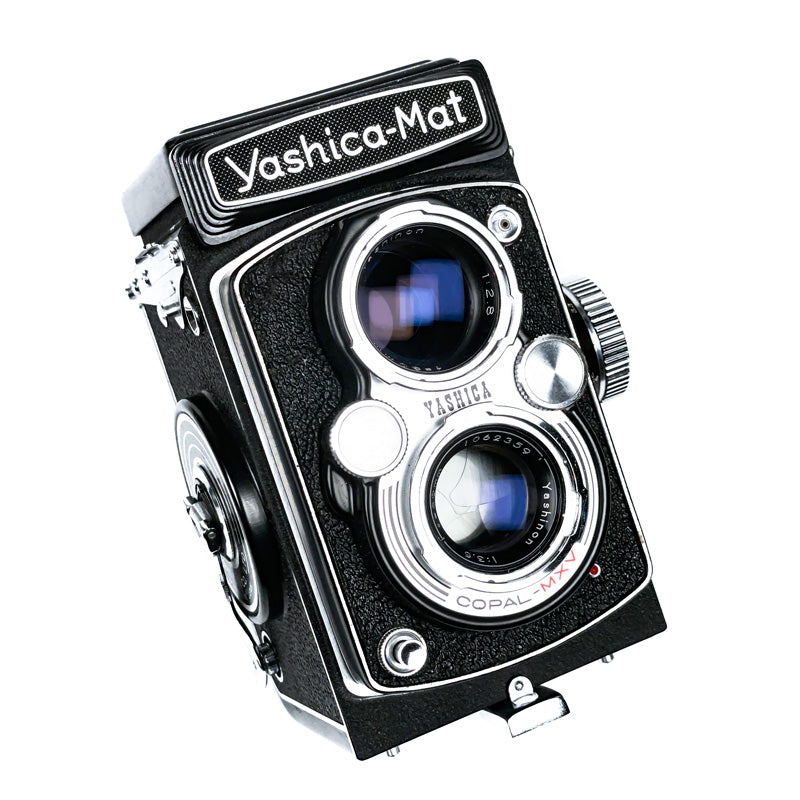 yashica mat tlr yashinon 120 moyen format bi-objectif wide angle complément argentique film pellicule ancien vintage photo photographie