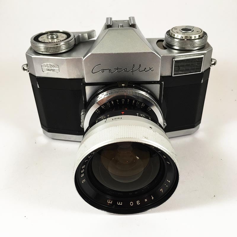 zeiss ikon Contaflex 35mm 135 pellicule complément optique reflex argentique pantar 30mm 4 f4