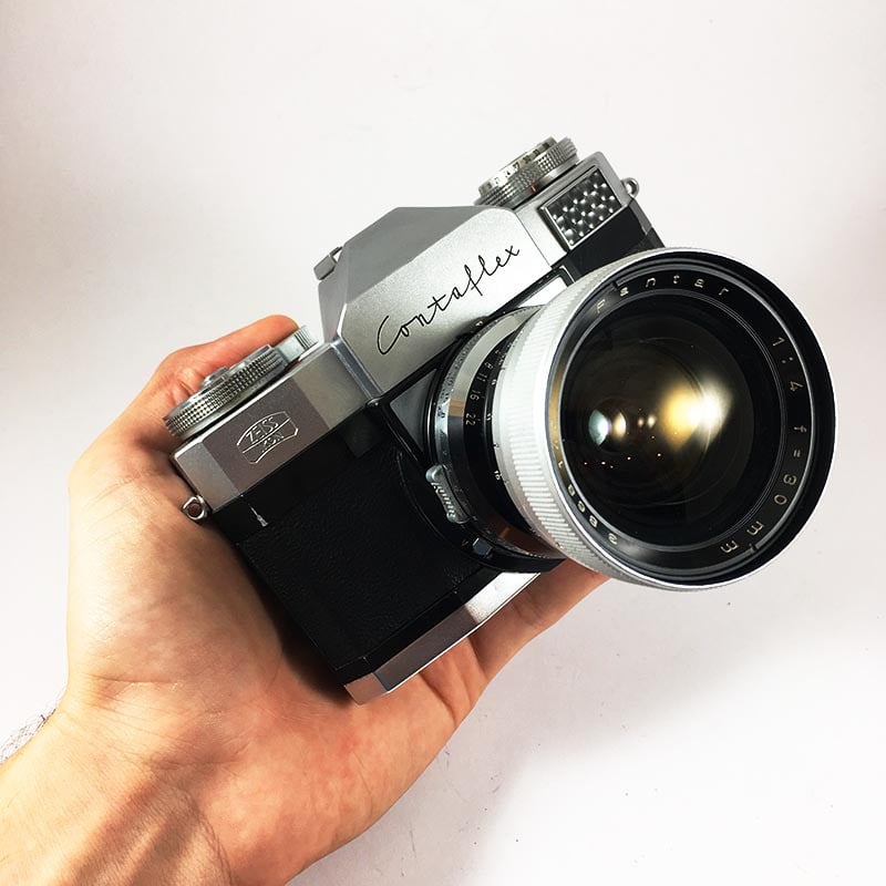 zeiss ikon Contaflex Prima 35mm 135 pellicule complément optique reflex argentique pantar 30mm 4 f4