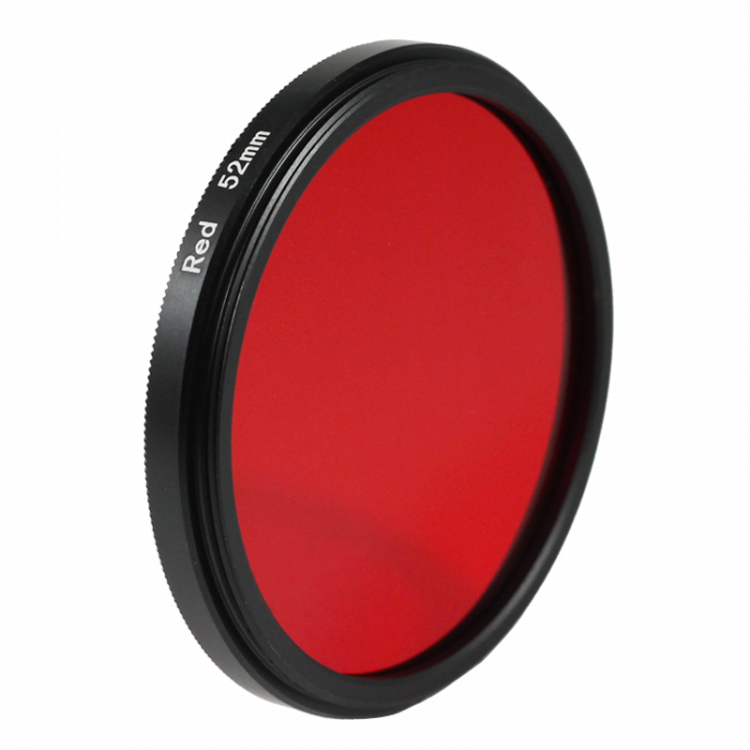 Red filter black and white 43mm 46mm 49mm 52mm 55mm 58mm lens lenses photo