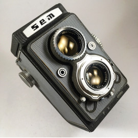 sem semflex standard 3.5 berthiot sem 75mm camera reflex tlr 6x6 analog 120 1964 1967 grey