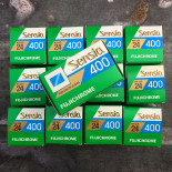 sensia fujichrome fuji fujifilm 400 slide film 24 exposures exp color diapo expired