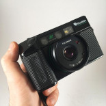 fujica fuji dl 100 dl100 point and shoot analog camera film 1982 flash 35mm 135
