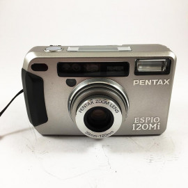 point and shoot Pentax camera analog espio 120mi 38 120 35mm compact autofocus zoom antique 2000