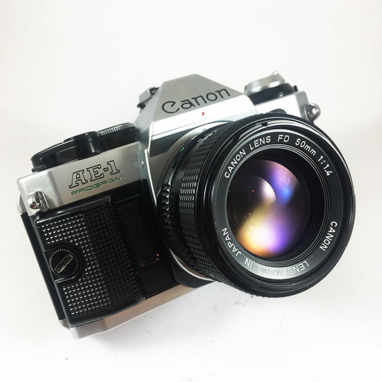 Canon AE-1 PROGRAM  FD 50mm F1.4