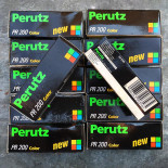 Expired analog film 110 mini small miniature Perutz color PR 200 vintage old