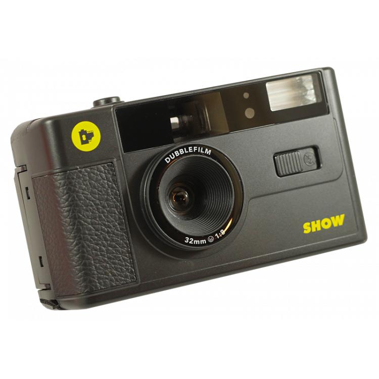 Dubble Show Dubblefilm Camera 35mm Black Pack reusable reloadable analog film