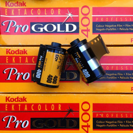 kodak ektacolor pro gold vintage argentique 400 couleur négatif 1996