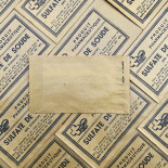 sachet sulfate de soude jaune pharmacie ancien stock vintage 1940 1930 emballage