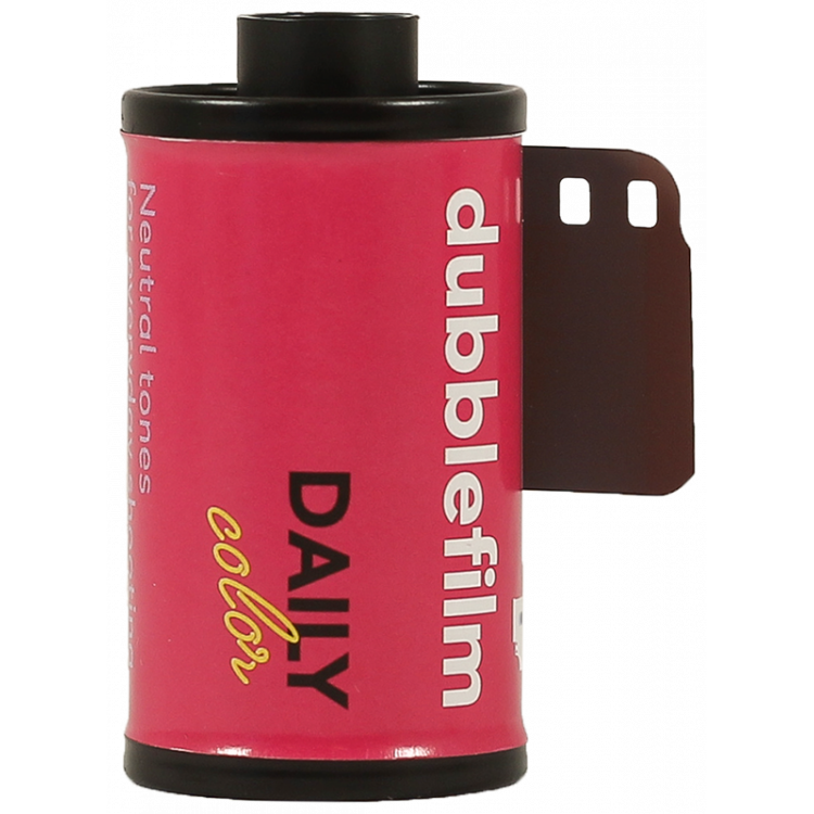 dubble dubblefilm daily 400 iso color 27 exposures analog film 135 35mm
