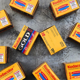 expired 35mm photo film vintage kodak gold 100 1997 color vintage