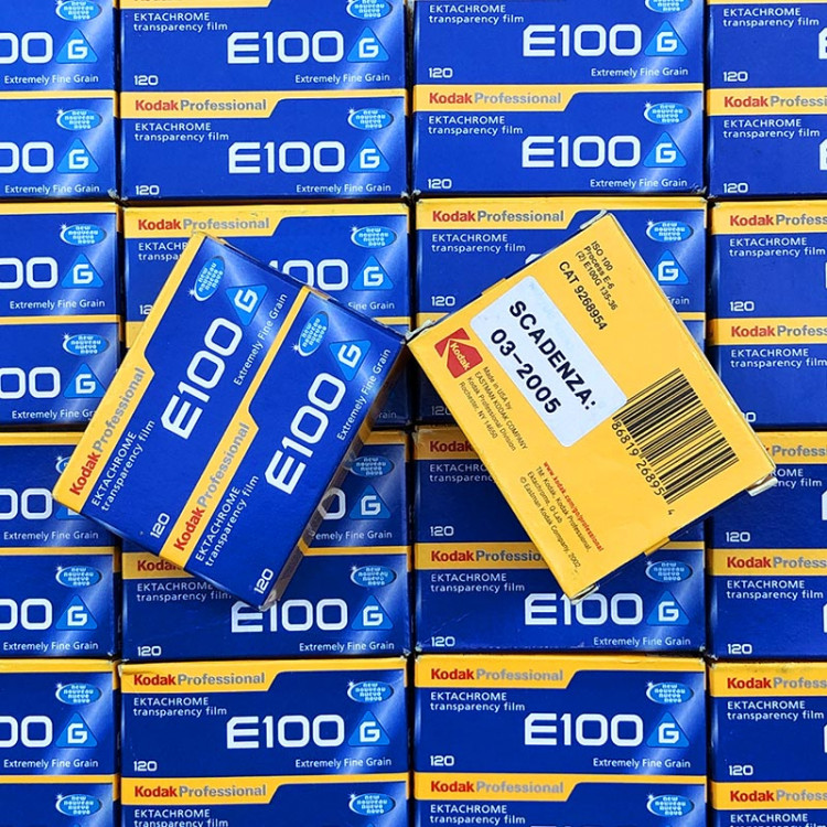 pellicule 120 bipack ektachrome kodak E100 G diapo moyen format argentique photographie photo 2005