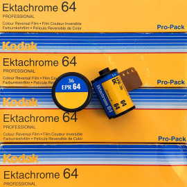 kodak ektachrome 64 epr 2000 diapo diapositive e6 35mm 36 poses argentique pellicule film périmé vintage