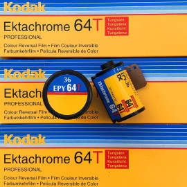 kodak ektachrome 64 epy 64T tungsten 2002 diapo diapositive e6 35mm 36 poses argentique pellicule film périmé vintage