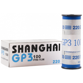 shanghai GP3 100 220 double 120 pellicule argentique noir et blanc moyen format