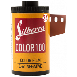 Silberra Color 100 35mm film photography color 135 Vintage 24 exposures russian