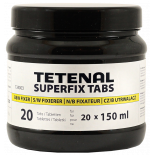 tetenal superfix tabs fixateur noir et blanc film papier comprimés tablette sec