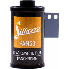 Silberra noir et blanc panchromatique pan50 35mm film photographie 135 Vintage 36 poses russian