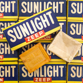 savons sunlight zeep boite 2 252g ancien vintage lot paquet ancien 1950 1960