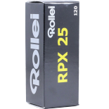 Rollei RPX 25 120 pellicule argentique noir et blanc film