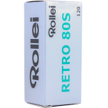 Retro Rollei 80s 80 120 film analog black and white