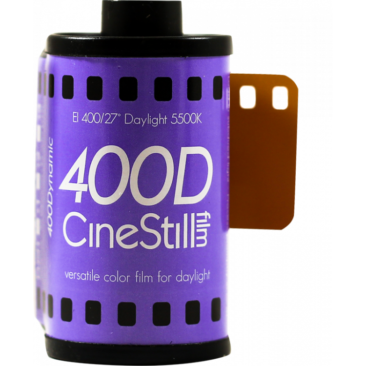 cinestill 400d dynamic pellicule argentique couleur cinéma 400 iso 135 35mm 24 36