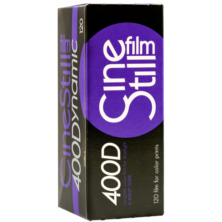cinestill 400d 400 iso dynamic film analog color cinema 120 medium format negative film