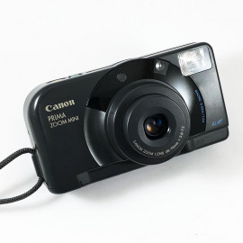 Canon prima zoom mini appareil argentique 35mm 38mm 76mm compact autofocus AF flash petit appareil photo