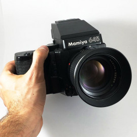 mamiya M645 Super 645 kit optiques sekor 80mm 1.9 45mm 2.8 moyen format poignée film 120