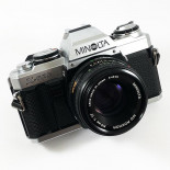 minolta x-500 135 pellicule reflex appareil argentique 35mm vintage ancien chrome md rokkor 50mm 1.7