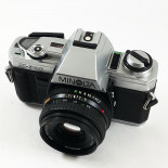 minolta x-300 x300 chrome 135 reflex appareil argentique 35mm vintage ancien md rokkor 45mm 2 f2