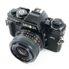 minolta x 700 x-700 md rokkor 28mm 2.8 reflex appareil argentique 35mm ancien grand angle multi mode photo