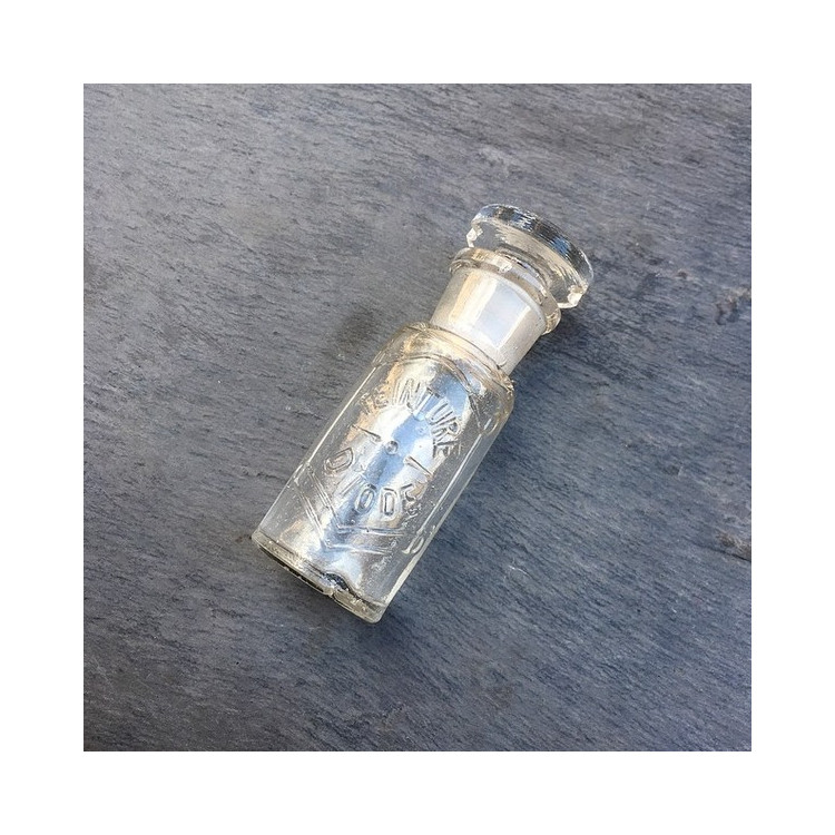 little vintage pharmacy bottle jar 1920 french brocante
