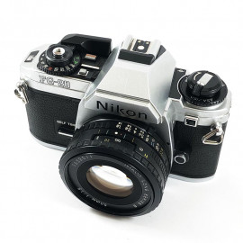 Nikon fg-20 reflex 35mm 50mm 1.8 series e argentique photographie 24 36 135 chrome