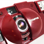 olympus xa2 rouge édition limitée d. zuiko 35mm 3.5 135 compact appareil argentique film flash a11 coffret
