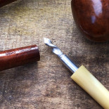 smoking pipe horn heather root jura saint claude 1930 tobacco vintage model billiard smoker antique