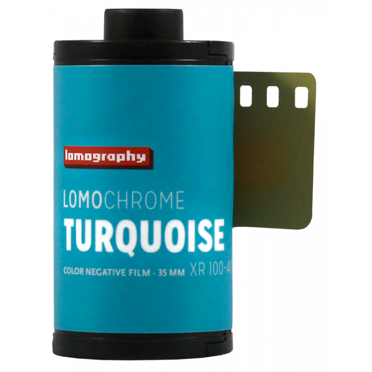 lomography lomochrome turquoise 100 400 XR 35mm couleur négatif argentique