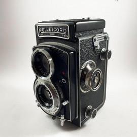 Rolleicord Va Type 1 ancien vintage TLR bi-objectif Rollei 120 moyen format photographie argentique film pellicule 75mm 3