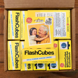 flashcubes flash cubes antique vintage analog photography 1980 GE general electric