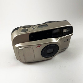 minolta riva af zoom 70 point and shoot antic vintage 35-70mm  analog 1993 compact camera grey