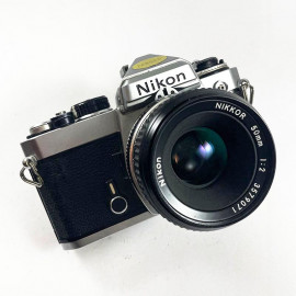 nikon fe nikon lens series e 50mm 2 35mm reflex analog film vintage analog camera reflex 135 24x36