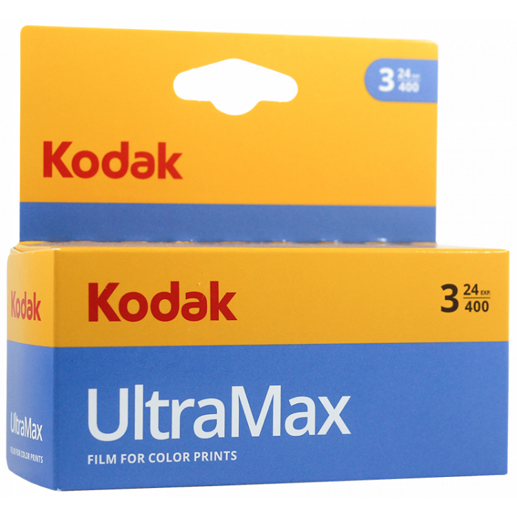 pack 3 kodak ultramax 400 35mm 135 24 exposures film analog photography