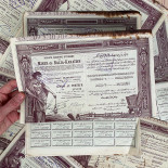 mines de Balia-Karaidin ottoman france stock bearer antique vintage paper printing factory 1904 1924