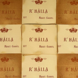 étiquette de vin ancienne r'halla haut sahel supérieur vignoble 1900 1920 afrique