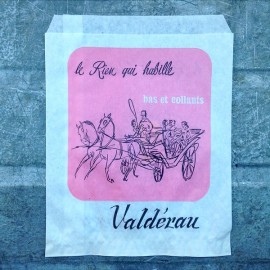valderau tights pin up 1970 paper bag antique vintage