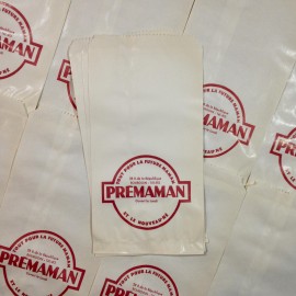 paper bag antique vintage prémaman haberdashery 1960