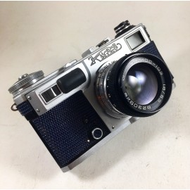 kiev rangefinder old vintage helios 103 53mm 35mm film camera analog antique
