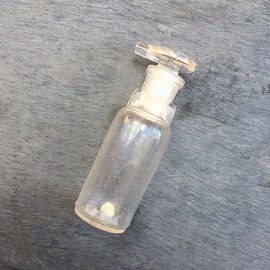 flacon compte goutte ancien petit verre pharmacie 1920