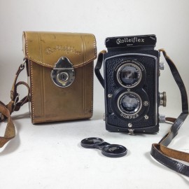 medium format camera analog rollei rolleiflex old standard 622 120 6x6 carl zeiss tessar 75mm 3.5 reflex tlr 1932